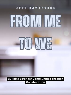 cover image of From Me to We